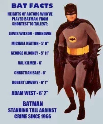 how tall is batman in the comics? batman's height across different media